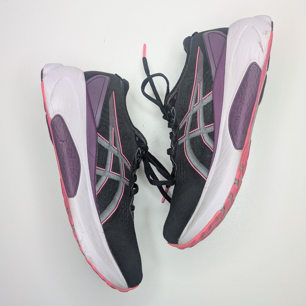 Asics Gel-Kayano 30 Running Shoes Black Pink Purple Women's Size 8